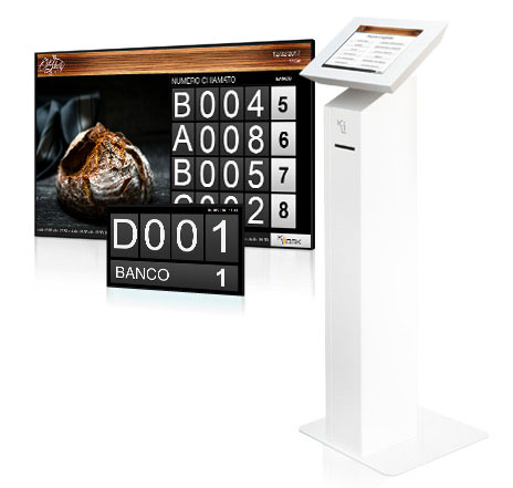 sistema gestione code per negozi